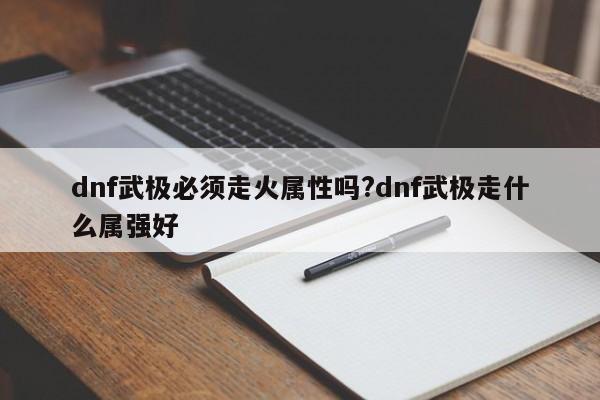 dnf武极必须走火属性吗?dnf武极走什么属强好