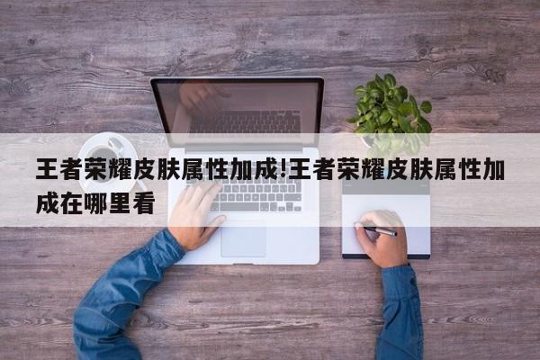 王者荣耀皮肤属性加成!王者荣耀皮肤属性加成在哪里看